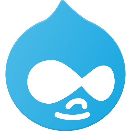 Social media, drupal icon